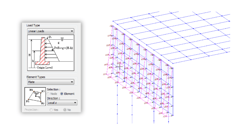 Hydrostatic Pressure Load Function